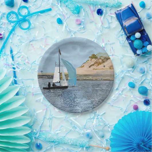 ZEEVAARTUIG PAPIEREN BORDJE (Feest)