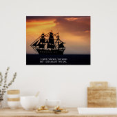  ZEEVAARTUIG - QUOTE POSTER (Keuken)