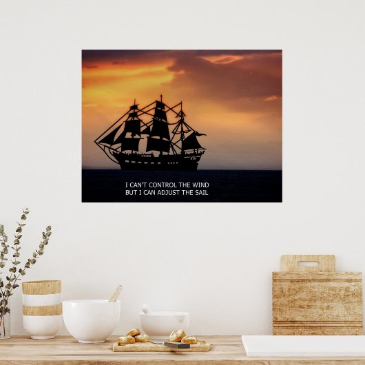 ZEEVAARTUIG - QUOTE POSTER (Keuken)