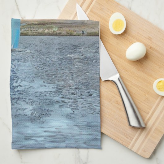 ZEEVAARTUIG THEEDOEK (Quarter Fold)