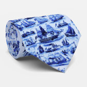  ZEEVAARTUIGEN, SCHEPEN VAN VERSCHILLENDE NATIES STROPDAS (Opgerold)