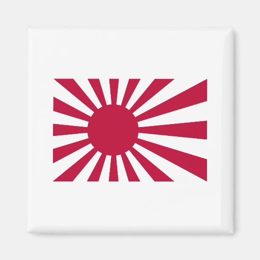 Zeevaartvaandel van Japan Magneet (Voorkant)