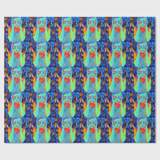 Zeevakantie Cadeaupapier (Vlak)