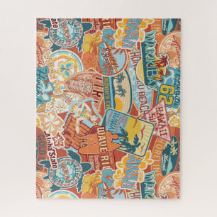 Zeevakantie Waikiki Bay Hawaii Legpuzzel