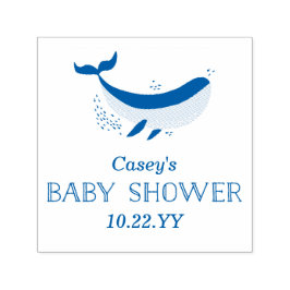 Zeevalk Baby shower Stamp Zelfinktende Stempel