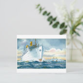 zeeverbinder briefkaart (Staand voorkant)