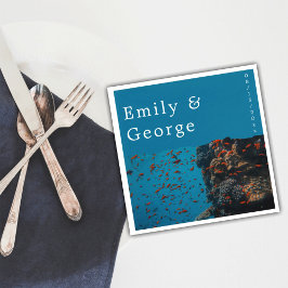 Zeevierrieistoestriffen voor het onderzeese Zee Servet