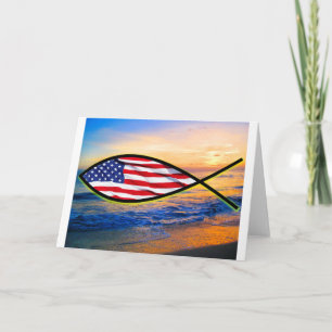 Zeevis Feestdagen Kaart