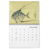 zeevis, oceanen en rivieren kalender (Feb 2026)