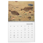 zeevis, oceanen en rivieren kalender (Jan 2026)