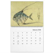 zeevis, oceanen en rivieren kalender (Feb 2026)