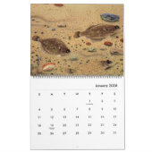 zeevis, oceanen en rivieren kalender (Jan 2026)