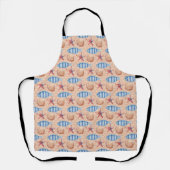 Zeevis Zeester Shell Ocean Pattern Schort (Voorkant)
