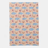 Zeevis Zeester Shell Ocean Pattern Theedoek (Verticaal)