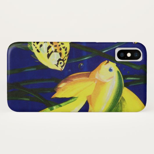 zeevissen, Fancy goudvis in de tank Case-Mate iPhone Case (Achterkant (horizontaal))