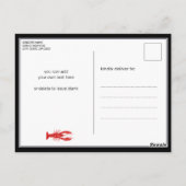 Zeevisserij Crawfish Boil Summer Party Uitnodiging (Achterkant)