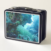 Zeevisserij onderwater Rood Zee Koraalrif (Achterkant)