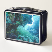 Zeevisserij onderwater Rood Zee Koraalrif (Voorkant)