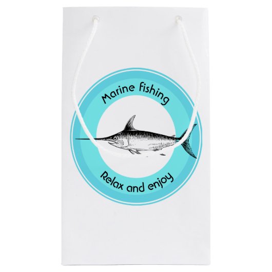 Zeevisserij Relax en geniet van Klein Cadeauzakje (Achterkant)