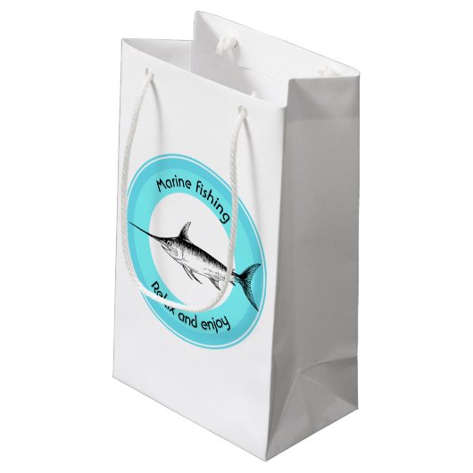 Zeevisserij Relax en geniet van Klein Cadeauzakje (Achterkant Gekanteld)