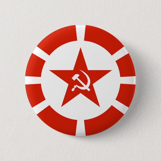 Zeevlag 1923 ronde button 5,7 cm (Voorkant)