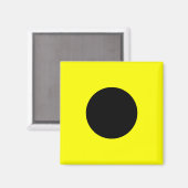 Zeevlag Signal Letter I (India) Magneet (Voorkant / Achterkant)