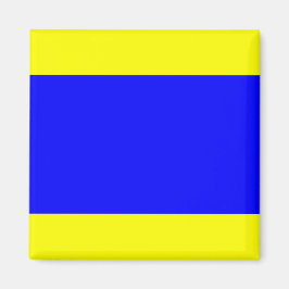 Zeevlagsignaal letter D (delta) Magneet