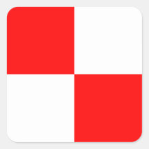 Zeevlagsignaal letter U (uniform)