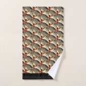 Zeevliegtuigen en forel bad handdoek (Handdoek)
