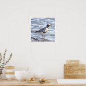Zeevogel in Ocean Photo Poster (Keuken)