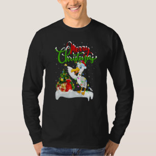 Zeevogel Kerst Decoratie Santa Zeemeeuw Chris T-shirt