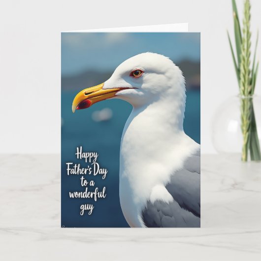 Zeevogel Wonderbaarlijke Kerel Kaart (Voorkant)