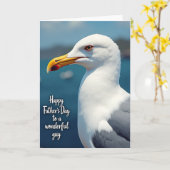 Zeevogel Wonderbaarlijke Kerel Kaart (Gele Bloem)