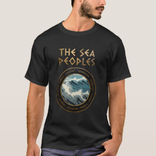 Zeevolken Oude Bronstijd Instorting Geschiedenis T-shirt