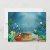 Zeevrrif onder de Birthday-Zee Kaart (Achterkant)