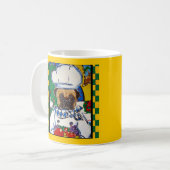 Zeevruchtchef Pug Koffiemok (Voorkant links)