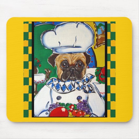 Zeevruchtchef Pug Muismat (Voorkant)