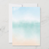 Zeevruchten Boil Couples Verloving Crab Party Kaart (Achterkant)