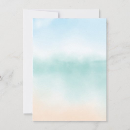 Zeevruchten Boil Couples Verloving Crab Party Kaart (Achterkant)