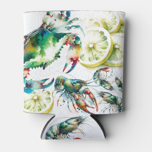 Zeevruchten Boil Zomerfeest Blikjeskoeler (Voorkant)