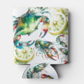 Zeevruchten Boil Zomerfeest Blikjeskoeler (Achterkant)