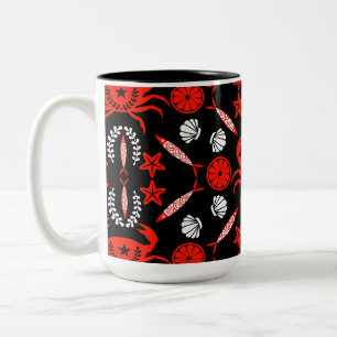 Zeevruchten Foodie Cadeaus Tweekleurige Koffiemok
