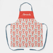  zeevruchten gepersonaliseerde naam Schort (Voorkant)