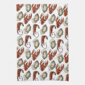 Zeevruchten Keukenhanddoek (Verticaal)