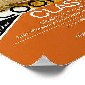 Zeevruchten, kookklassen Adverteren Poster (Hoek)