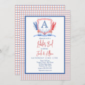 Zeevruchten kookuitnodiging, kookuitnodiging op la kaart (Voorkant / Achterkant)