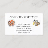 Zeevruchten Marktkrab Visitekaartje