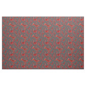 Zeevruchten Patroonkreeft Lobster Rustic Dark Grey Stof (Fat Quarter)