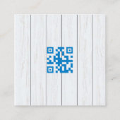 zeevruchten restaurant QR visitekaartje (Achterkant)