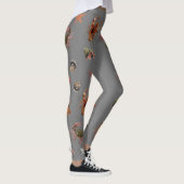 Zeevruchten Schaaldieren Lobster Crab Pattern Leggings (Rechts)